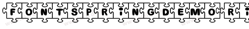 fontspringdemo Riffi字体转换